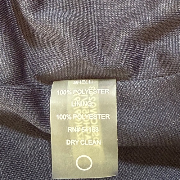 Tommy Hilfiger Womens Floral Ruffle Chiffon Fit & Flare Dress Purple Green 14 - Picture 8 of 11